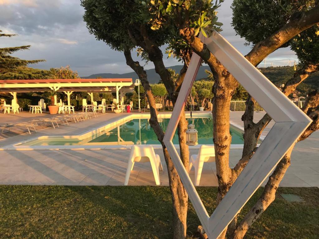 Hotel Ristorante Paradiso Albanella 外观 照片